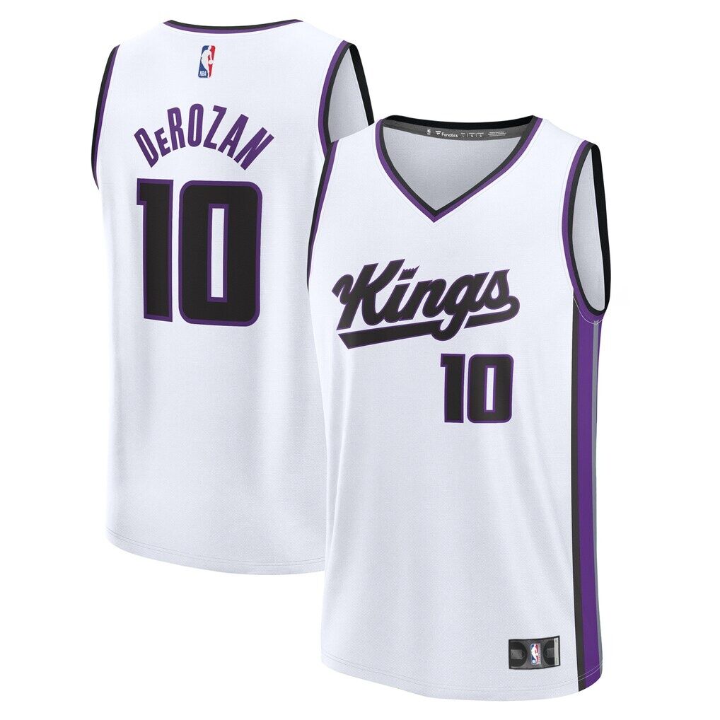 DeMar DeRozan Sacramento Kings Fashion7 Youth Fast Break Replica Player Jersey - Association Edition