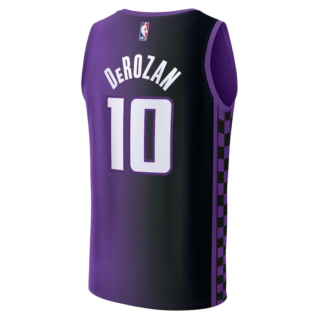 DeMar DeRozan Sacramento Kings Fashion7 Youth Fast Break Replica Player Jersey - Statement Edition