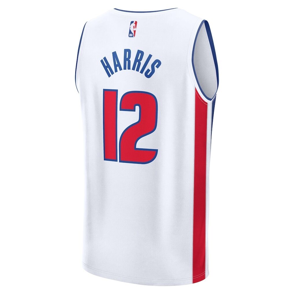 Tobias Harris Detroit Pistons Fashion7 Fast Break Replica Player Jersey - Association Edition