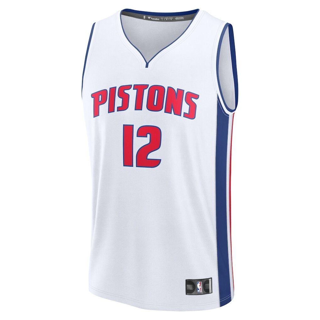 Tobias Harris Detroit Pistons Fashion7 Fast Break Replica Player Jersey - Association Edition