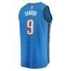 Alex Caruso Oklahoma City Thunder Fashion7 Youth Fast Break Replica Player Jersey - Blue - Detail View