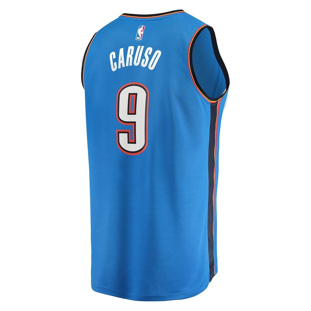 Alex Caruso Oklahoma City Thunder Fashion7 Youth Fast Break Replica Player Jersey - Icon Edition