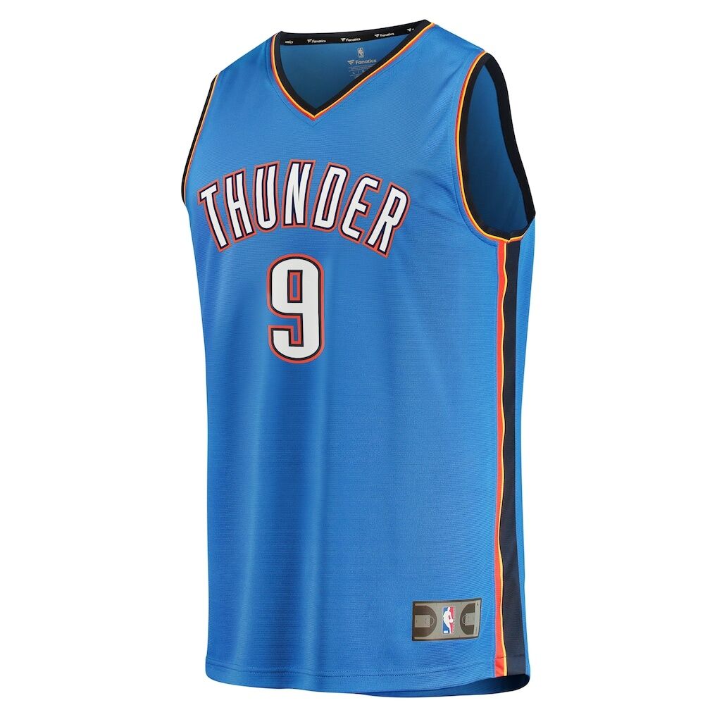 Alex Caruso Oklahoma City Thunder Fashion7 Youth Fast Break Replica Player Jersey - Icon Edition