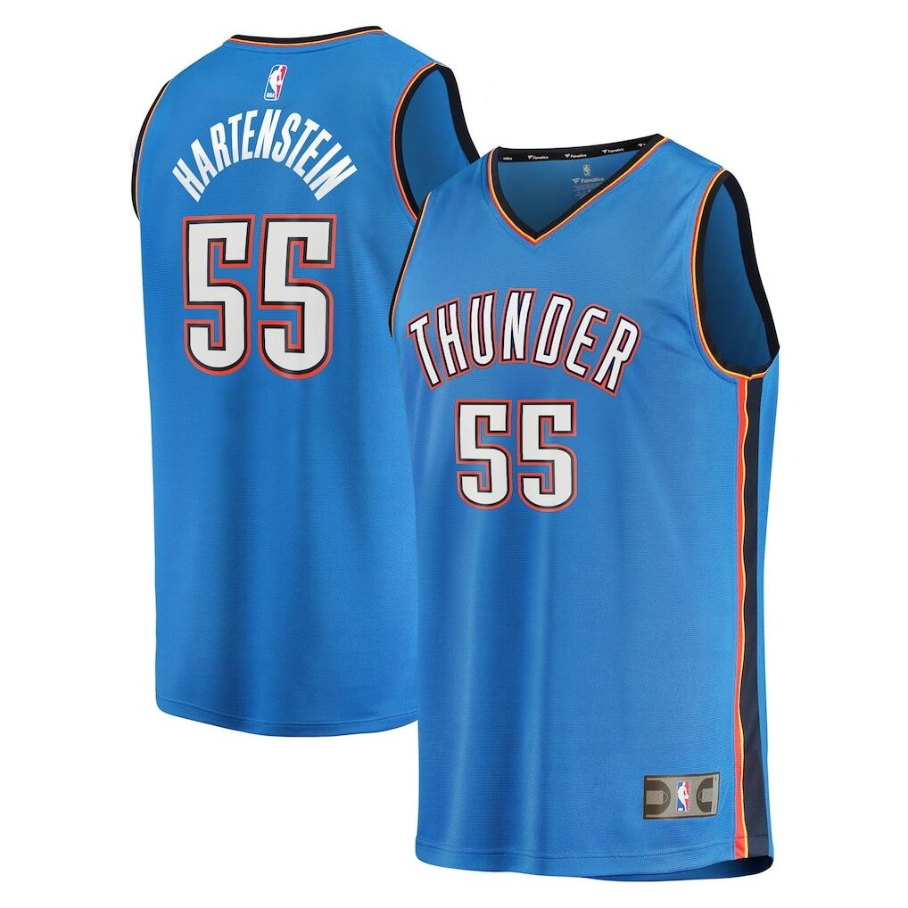 Isaiah Hartenstein Oklahoma City Thunder Fashion7 Youth Fast Break Replica Player Jersey - Icon Edition