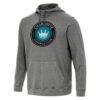 Charlotte FC Antigua Cloud Pullover Hoodie - - Front View
