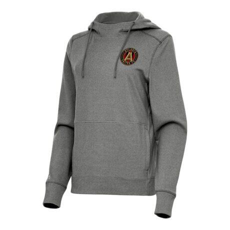 Atlanta United FC Antigua Women's Justice Pullover Hoodie - - Front View