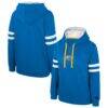 Oklahoma City Thunder Stadium Essentials Women's Road Game Pullover Hoodie - Blue - Front View