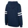 Dallas Mavericks Stadium Essentials Women's Road Game Pullover Hoodie - Navy - Detail View