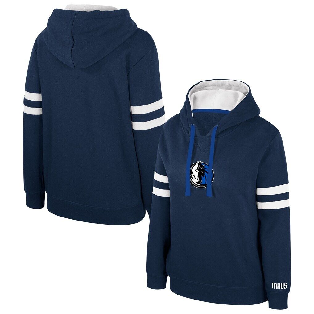 Dallas Mavericks Stadium Essentials Women's Road Game Pullover Hoodie