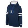 Dallas Mavericks Stadium Essentials Women's Road Game Pullover Hoodie - Navy - Side View