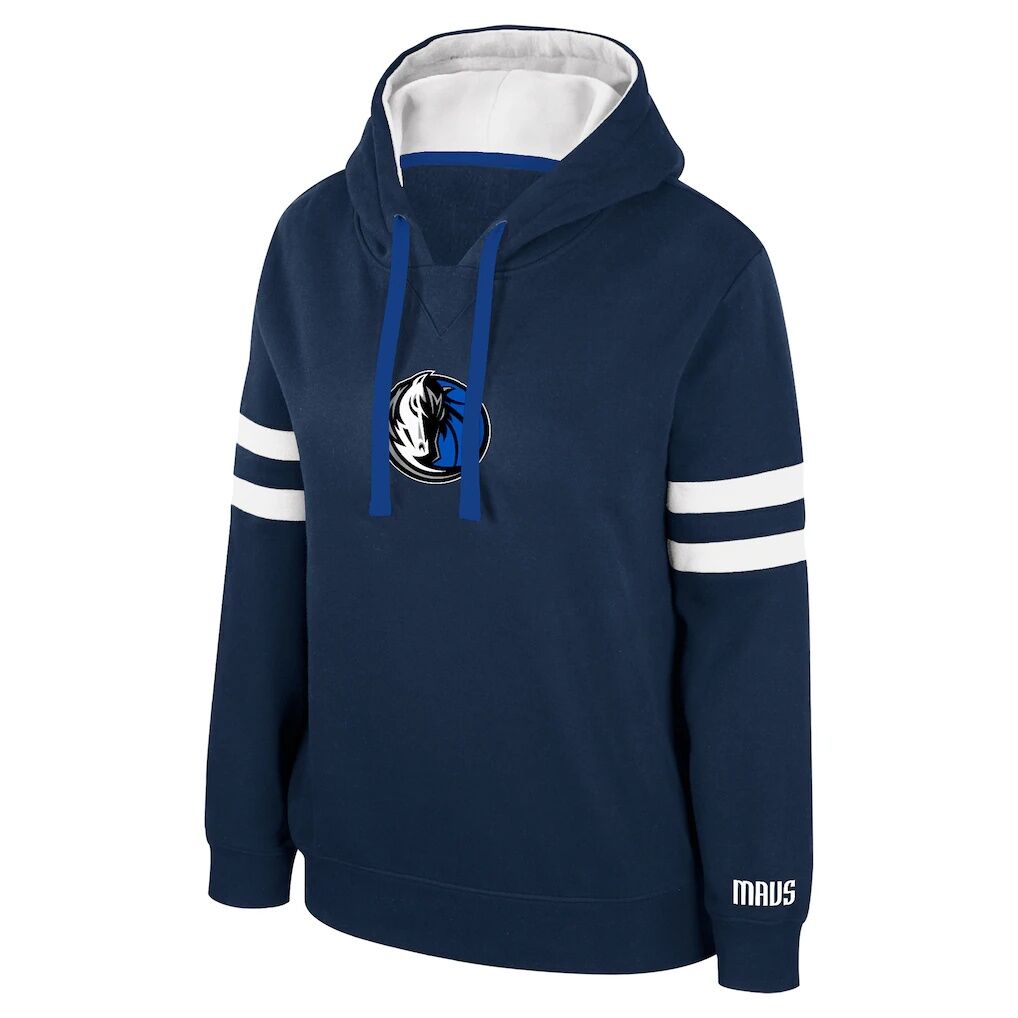 Dallas Mavericks Stadium Essentials Women's Road Game Pullover Hoodie