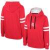 Houston Rockets Stadium Essentials Women's Road Game Pullover Hoodie - Red - Front View