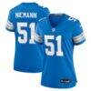 Ben Niemann Detroit Lions Nike Women's Team Game Jersey - Blue - Front View
