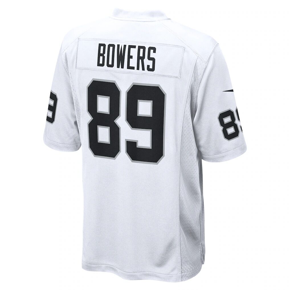 Brock Bowers Las Vegas Raiders Nike Game Jersey