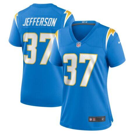 Tony Jefferson Los Angeles Chargers Nike Women's Team Game Jersey - - Front View