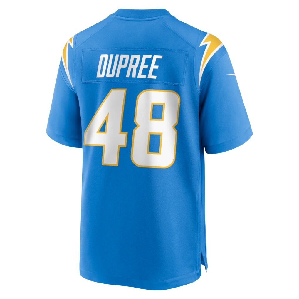 Bud Dupree Los Angeles Chargers Nike Team Game Jersey -  Powder Blue