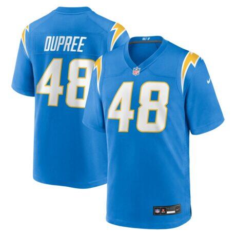Bud Dupree Los Angeles Chargers Nike Team Game Jersey - - Front View