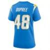 Bud Dupree Los Angeles Chargers Nike Women's Team Game Jersey - - Detail View
