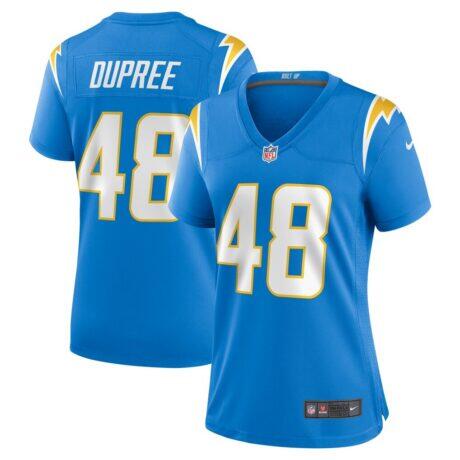 Bud Dupree Los Angeles Chargers Nike Women's Team Game Jersey - - Front View
