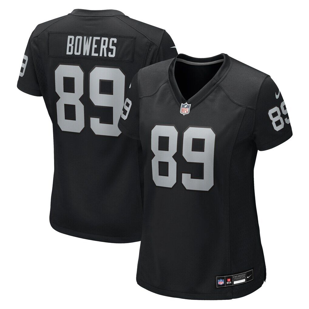 Brock Bowers Las Vegas Raiders Nike Women's Team Game Jersey