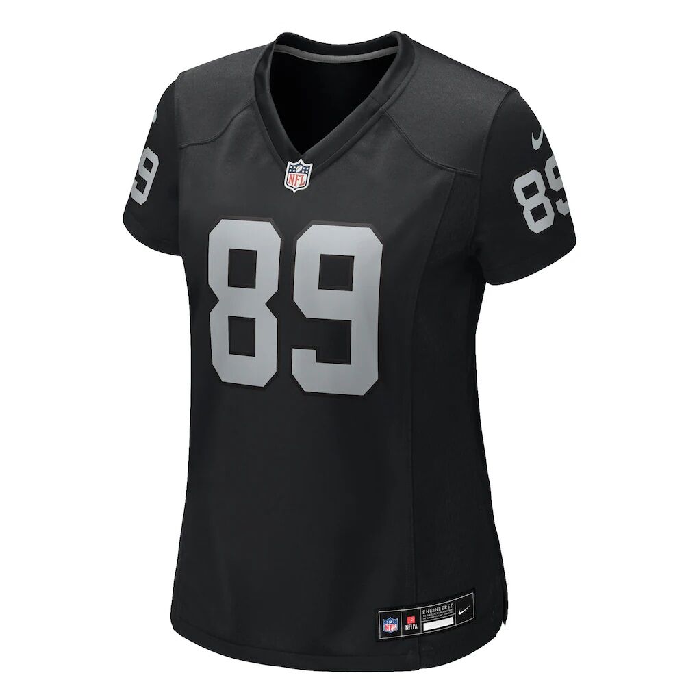 Brock Bowers Las Vegas Raiders Nike Women's Team Game Jersey
