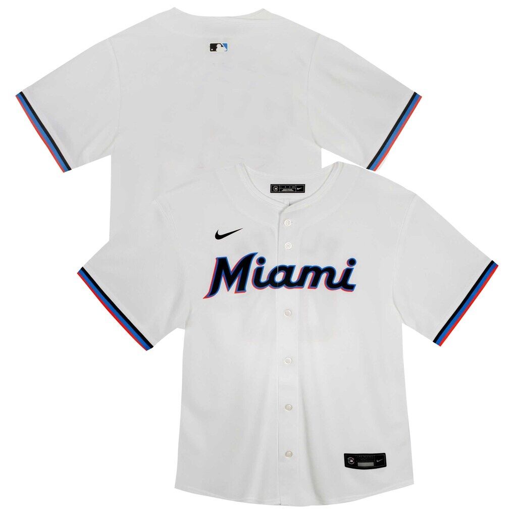 Miami Marlins Nike Youth Home Game Jersey