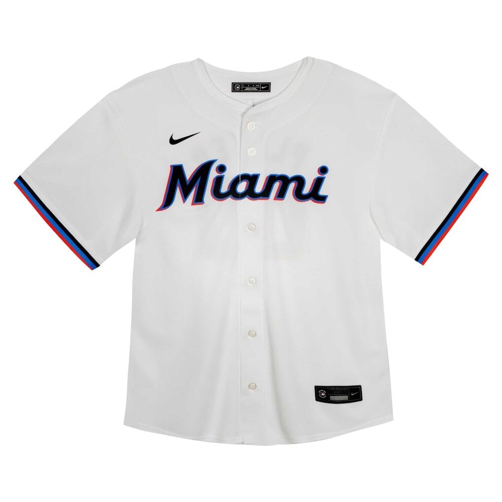 Miami Marlins Nike Youth Home Game Jersey