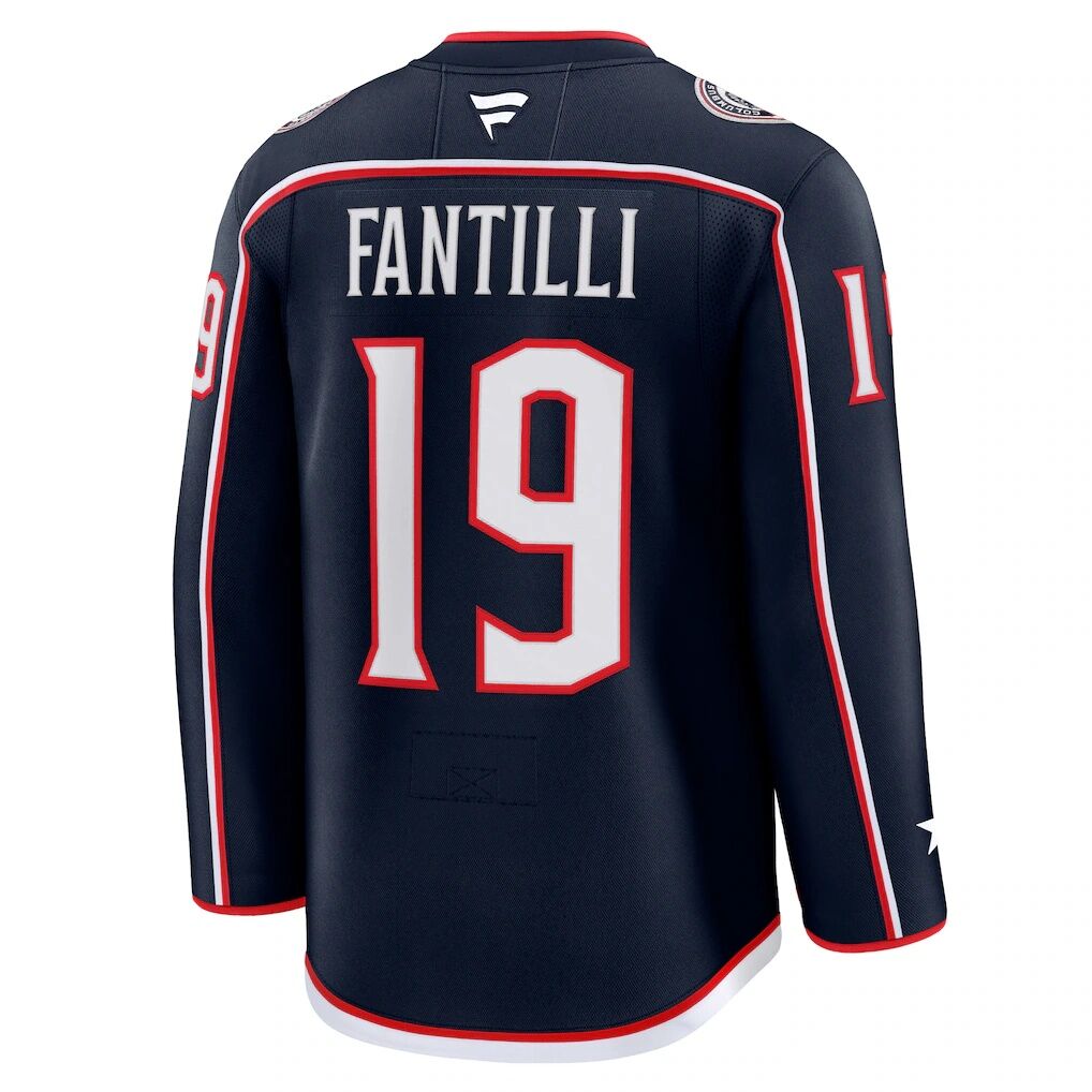 Adam Fantilli Columbus Blue Jackets Fashion7 Home Premium Jersey