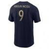 Kerolin Nicoli North Carolina Courage Nike Core Crew Neck T-Shirt - Navy - Detail View