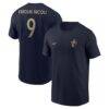 Kerolin Nicoli North Carolina Courage Nike Core Crew Neck T-Shirt - Navy - Front View