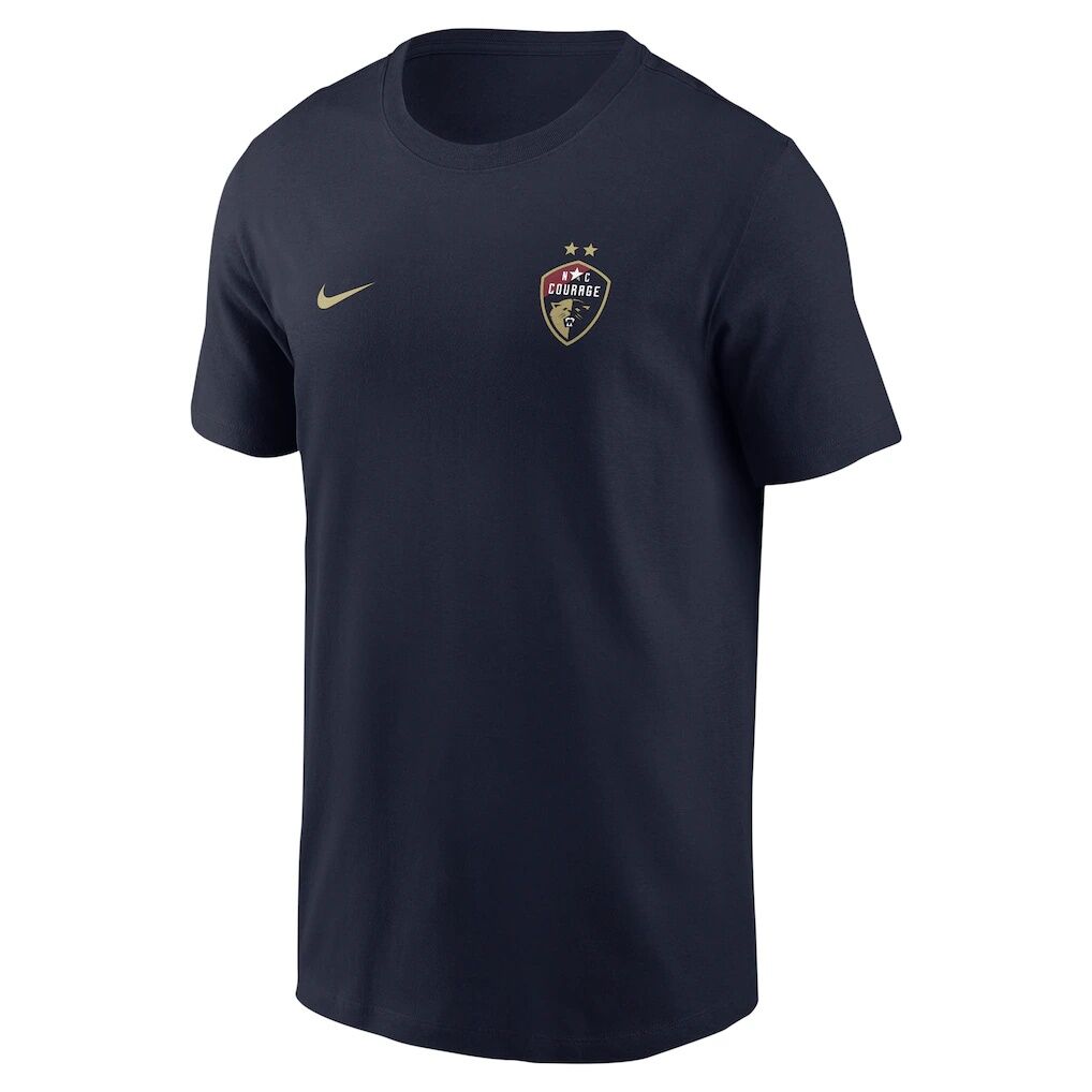 Kerolin Nicoli North Carolina Courage Nike Core Crew Neck T-Shirt