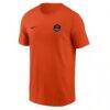 Diana Ordonez Houston Dash Nike Core Crew Neck T-Shirt - Orange - Side View