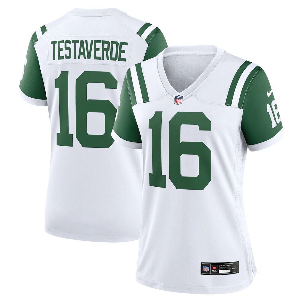 Vinny Testaverde New York Jets Nike Women's Classic Alternate Retired Player Game Jersey