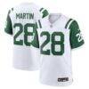 Curtis Martin New York Jets Nike Retired Player Alternate Game Jersey - White - Front View