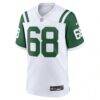 Kevin Mawae New York Jets Nike Retired Player Alternate Game Jersey - White - Side View
