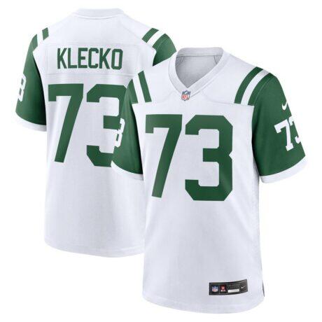 Joe Klecko New York Jets Nike Retired Player Alternate Game Jersey - White - Front View
