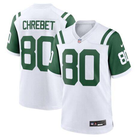 Wayne Chrebet New York Jets Nike Retired Player Alternate Game Jersey - White - Front View