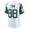 Al Toon New York Jets Nike Retired Player Alternate Game Jersey - White - Detail View