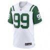 Mark Gastineau New York Jets Nike Retired Player Alternate Game Jersey - White - Side View