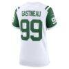 Mark Gastineau New York Jets Nike Women's Classic Alternate Retired Player Game Jersey - White - Detail View