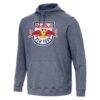 New York Red Bulls Antigua Cloud Pullover Hoodie - - Front View