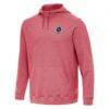 New England Revolution Antigua Cloud Pullover Hoodie - - Front View