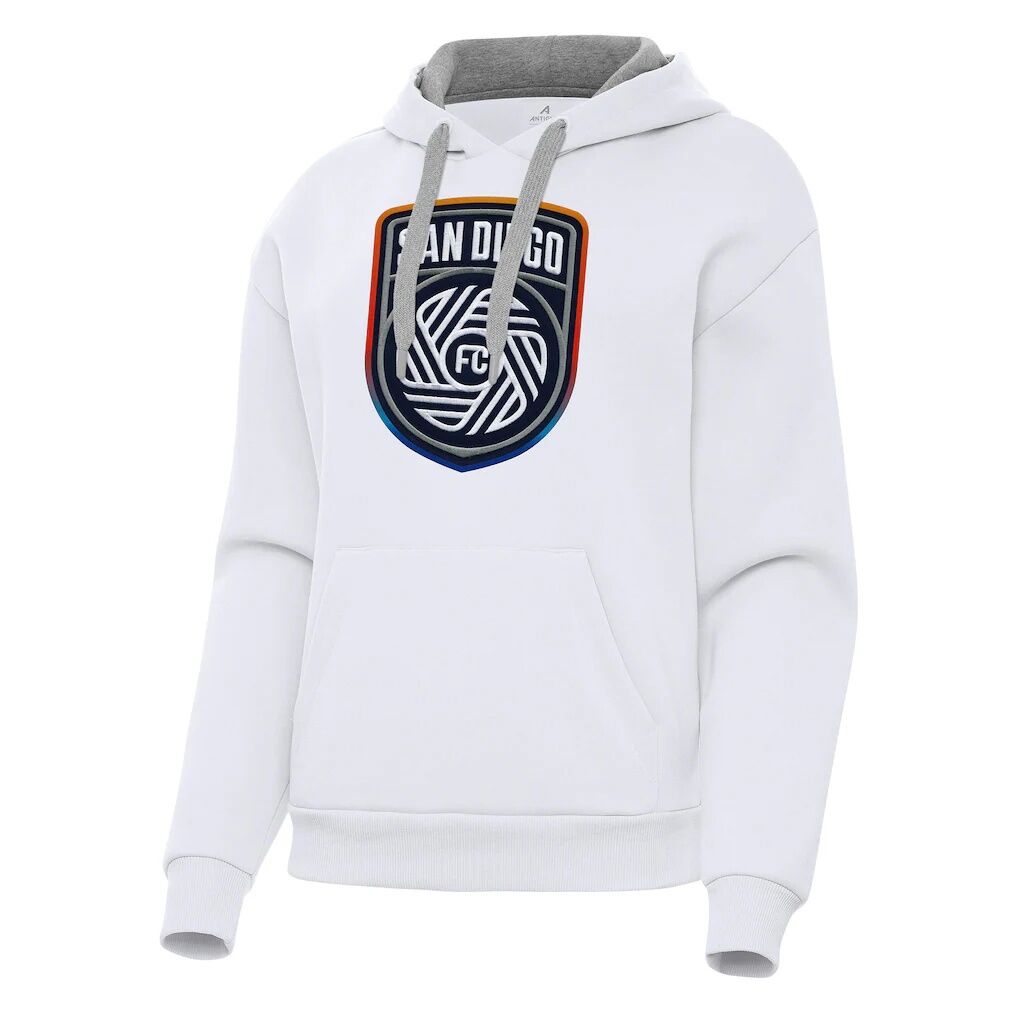 San Diego FC Antigua Women's Victory Pullover Hoodie