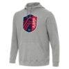 St. Louis City SC Antigua Cloud Pullover Hoodie - - Front View