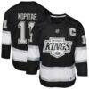 Anze Kopitar Los Angeles Kings Youth Replica Player Jersey - Black - Front View