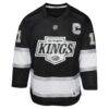 Anze Kopitar Los Angeles Kings Youth Replica Player Jersey - Black - Side View