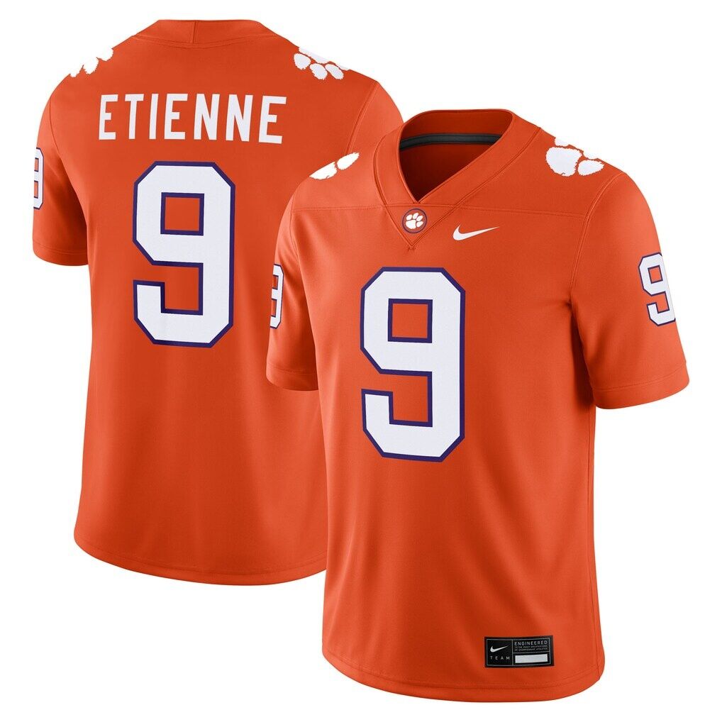 Travis Etienne Clemson Tigers Nike Player Game Jersey