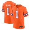 Jason Elam Denver Broncos Nike Retired Player Alternate Game Jersey - Orange - Front View
