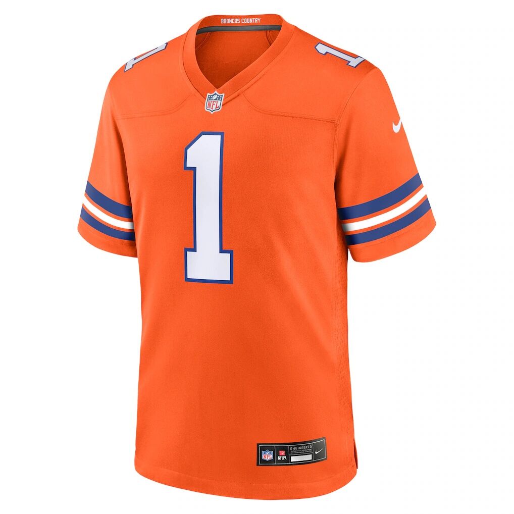 Jason Elam Denver Broncos Nike Retired Player Alternate Game Jersey