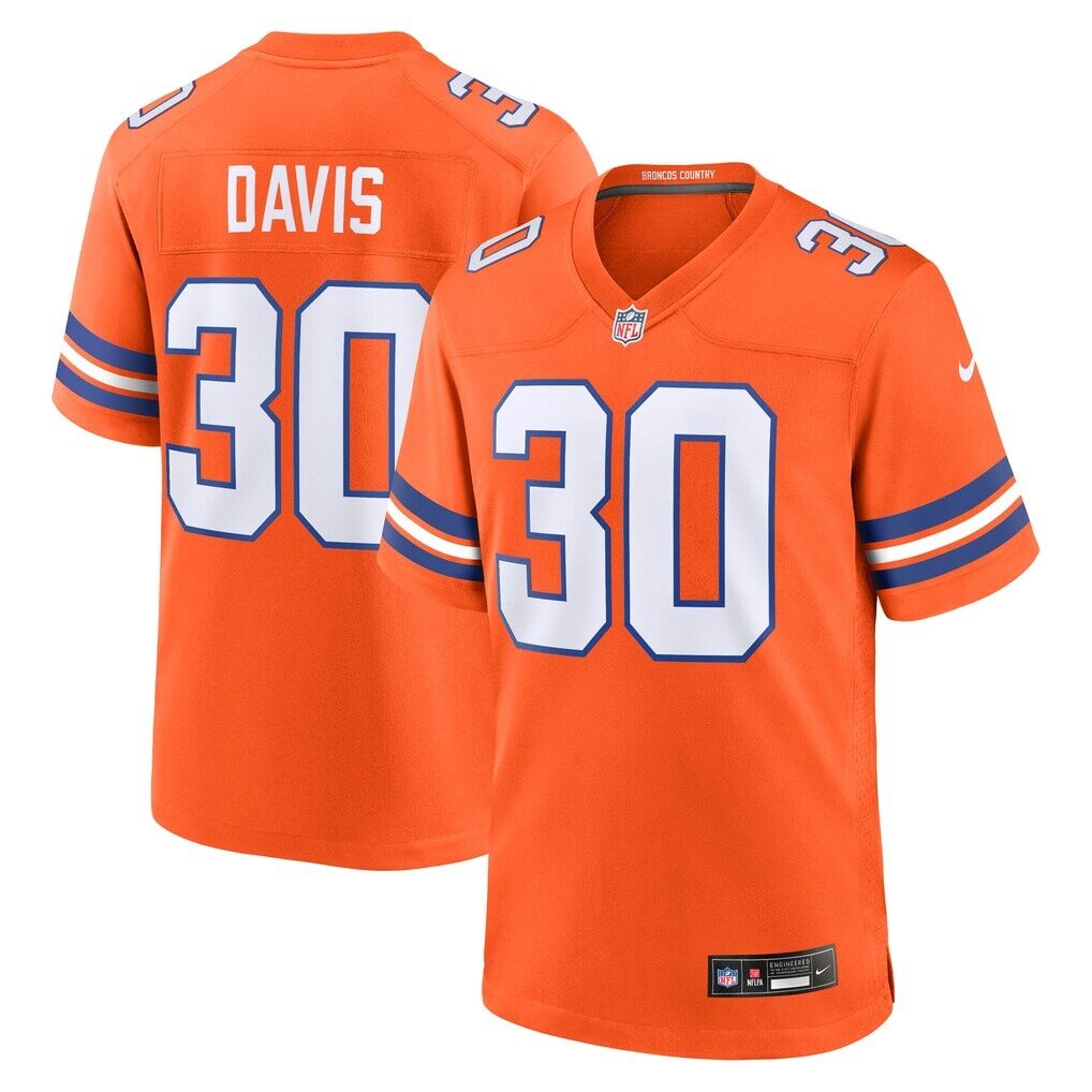 Terrell Davis Denver Broncos Nike Retired Player Alternate Game Jersey